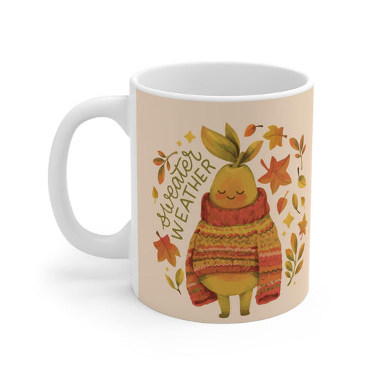 Cozy Autumn Pear Mug