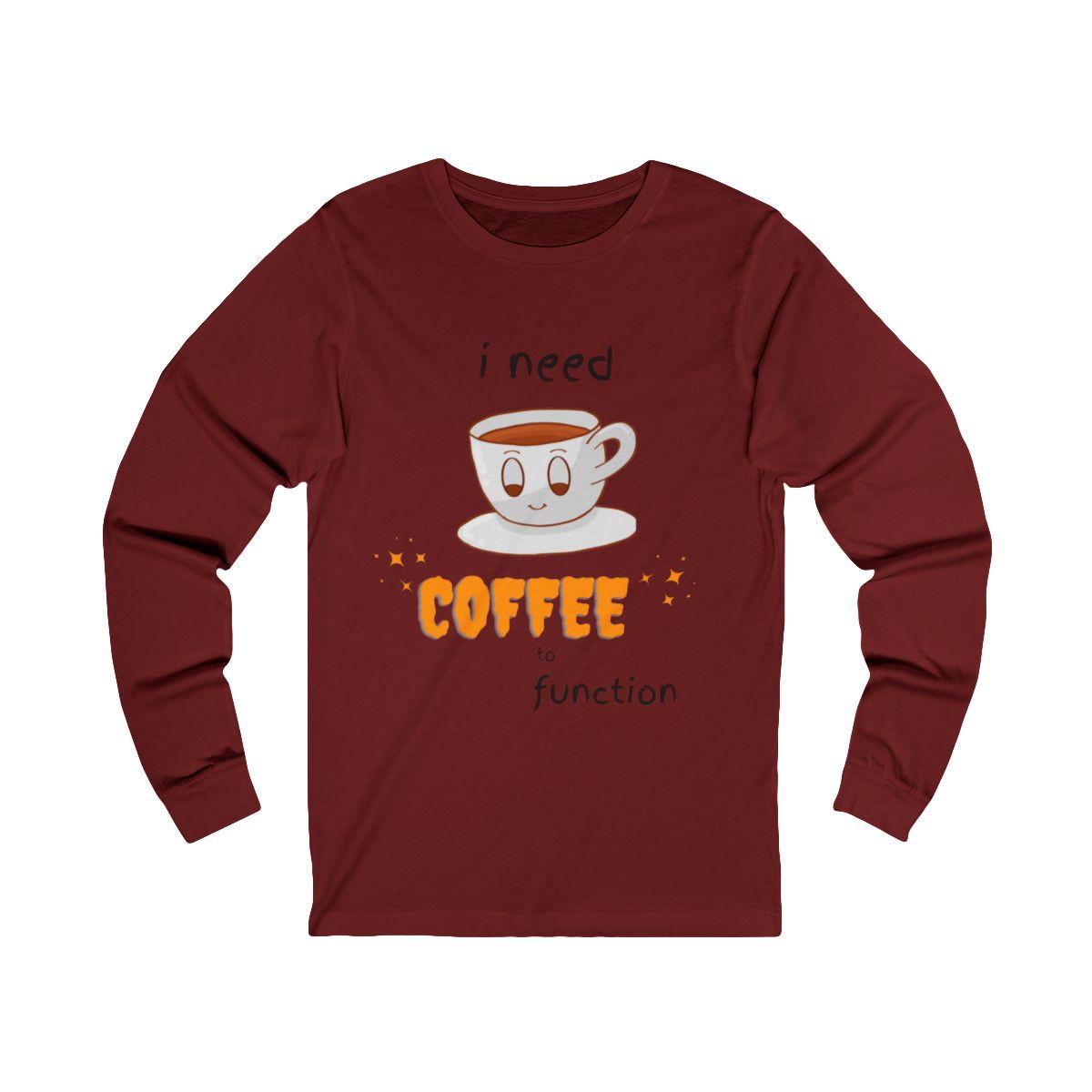 Coffee Lover Long Sleeve Tee