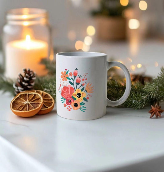 Blossoming Sips Mug